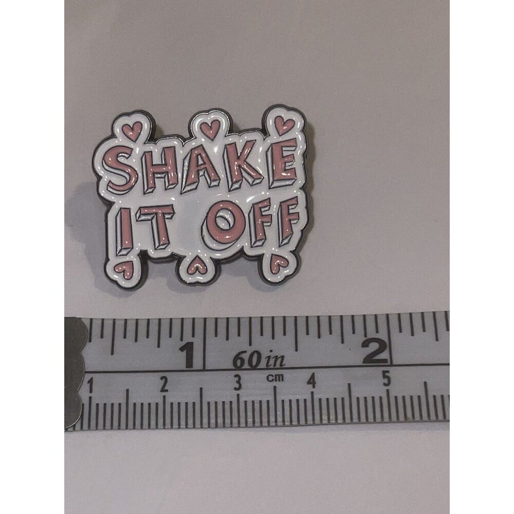 Shake It Off Thought Bubble Pin Brooch